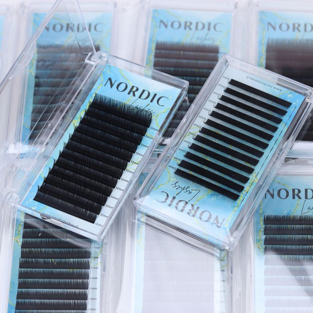 Nordic Lashes Cashmere volyymikuidut 0.03 Bundle (sis. pituudet 7-13mm)